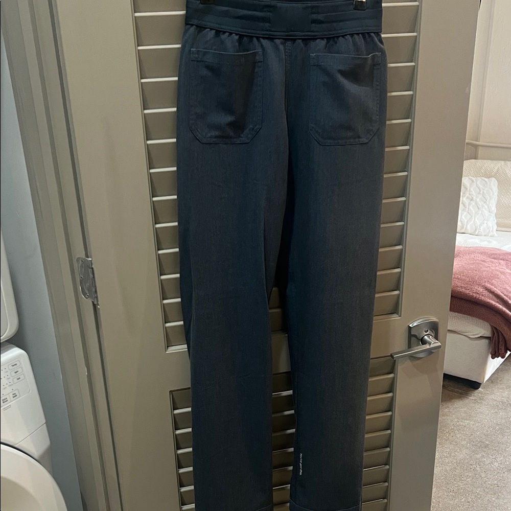 Figs Reversible Blue Scrub Pants